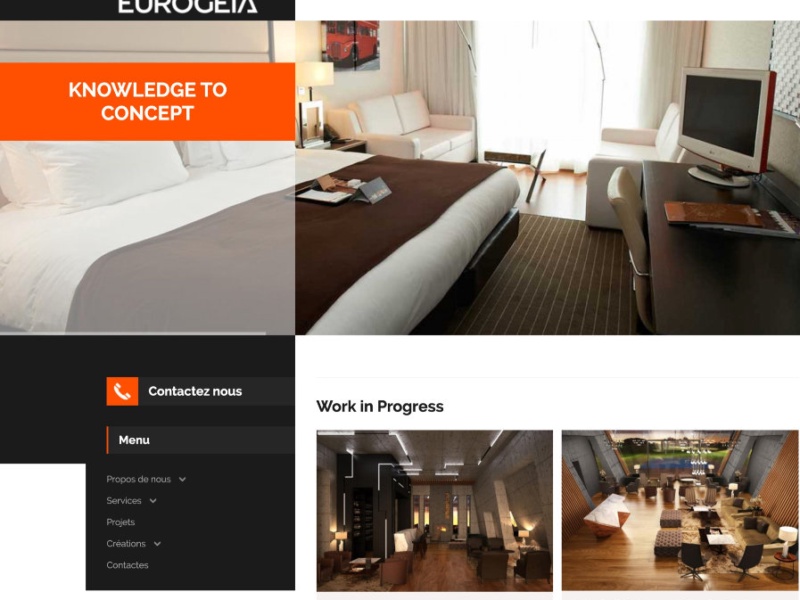 Eurogeia Custom Website